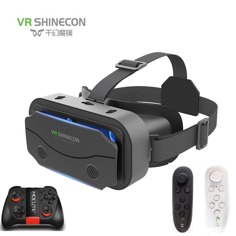 Vr Headset Pc - SHINECON 3D Helm VR Brille 3D