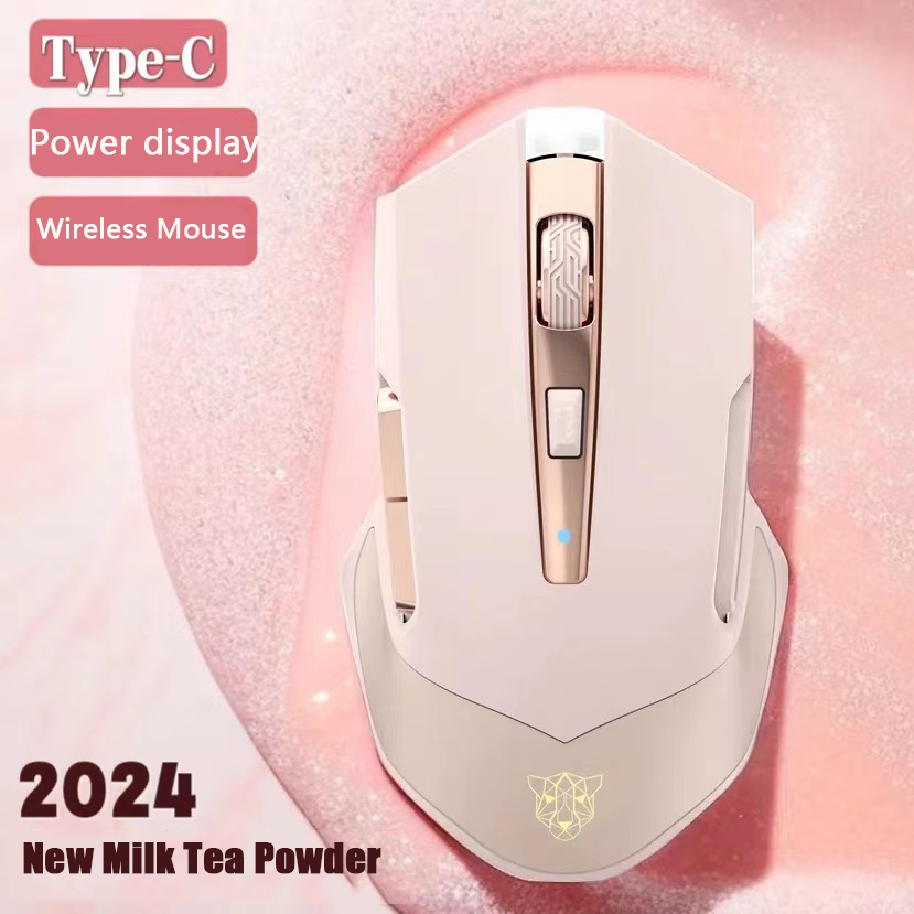 Pc Gaming Pink - 2024 neue 2,4g drahtlose Maus Typ-C