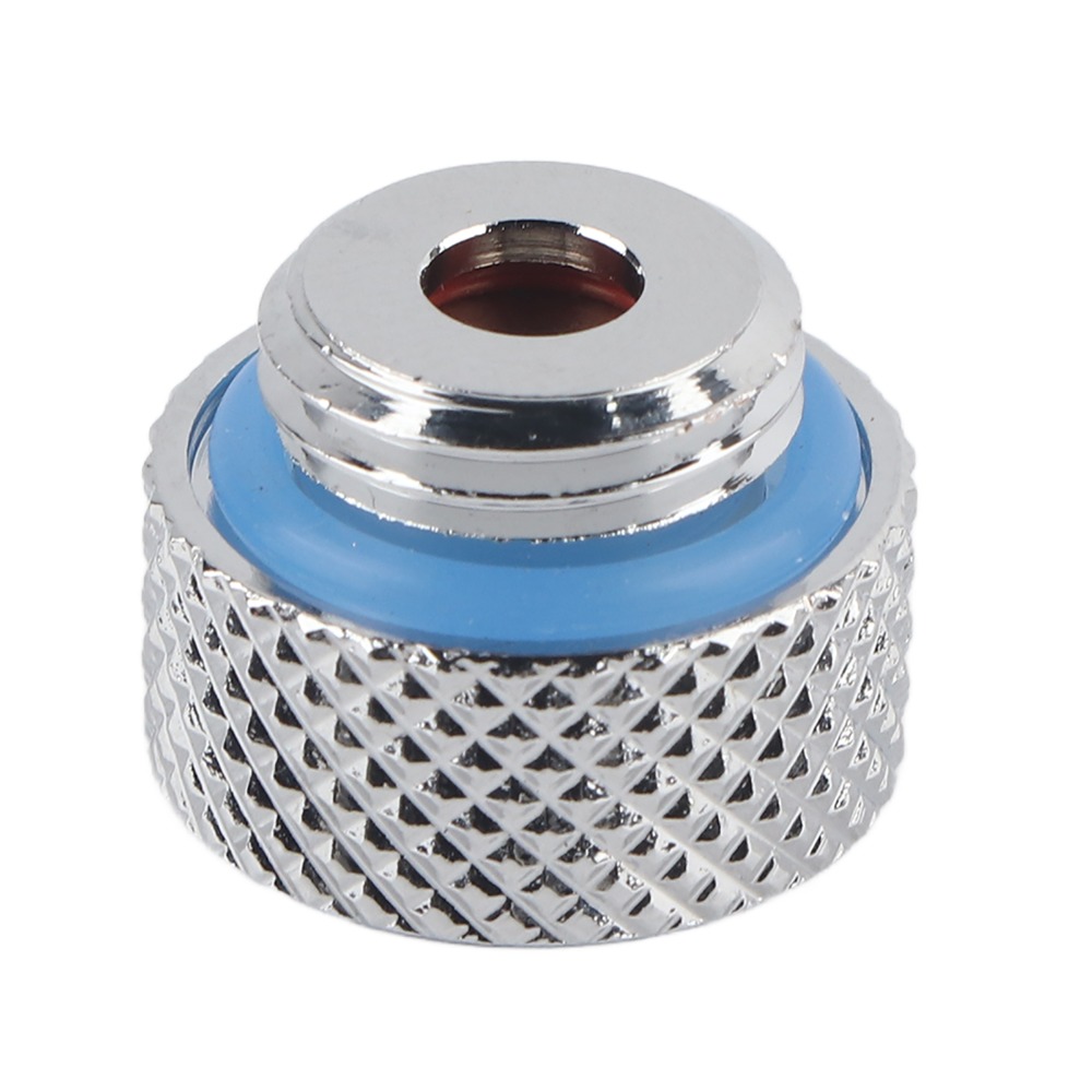 Pc Water Cooling - Langlebiger G1/4 Gewinde-Abgasanschluss Automatischer Druckentlastungsventil-Stecker Silber
