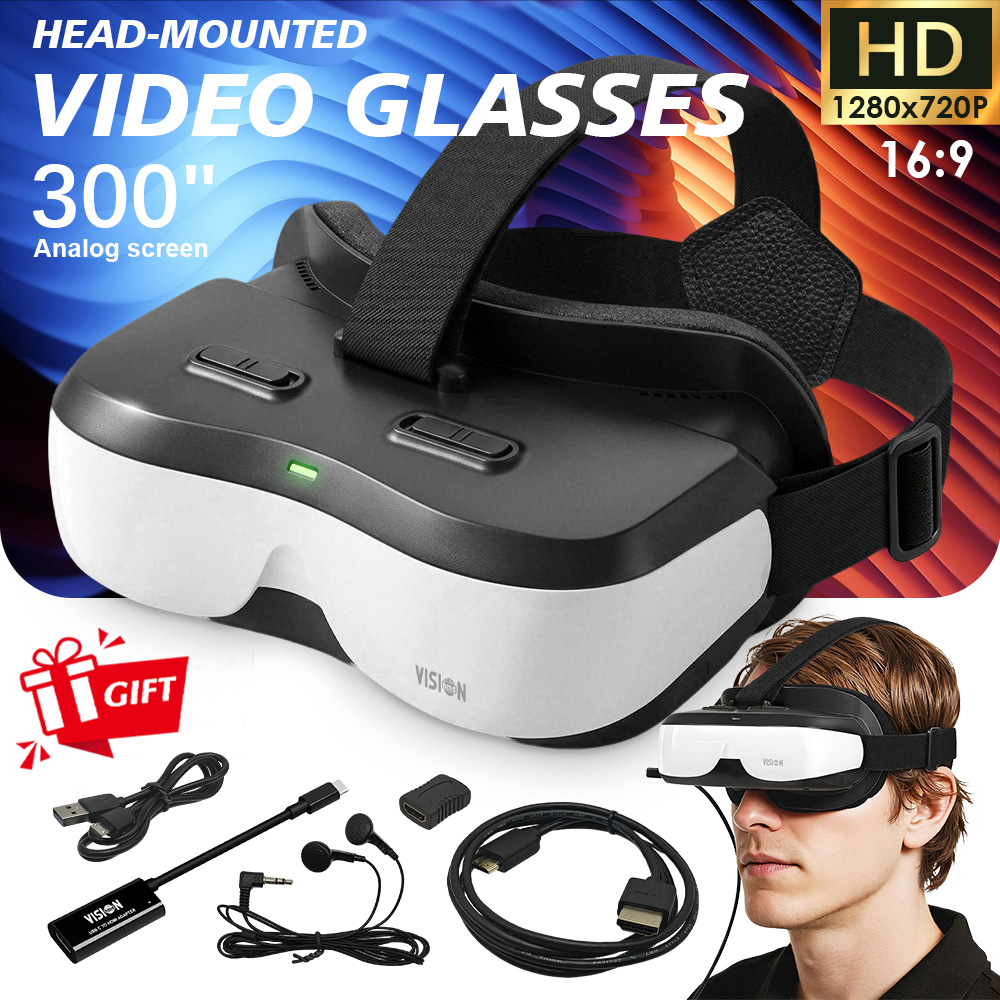 Kopfmontierte Videobrille 720P – Vr Headset Pc Bewertung und Preis